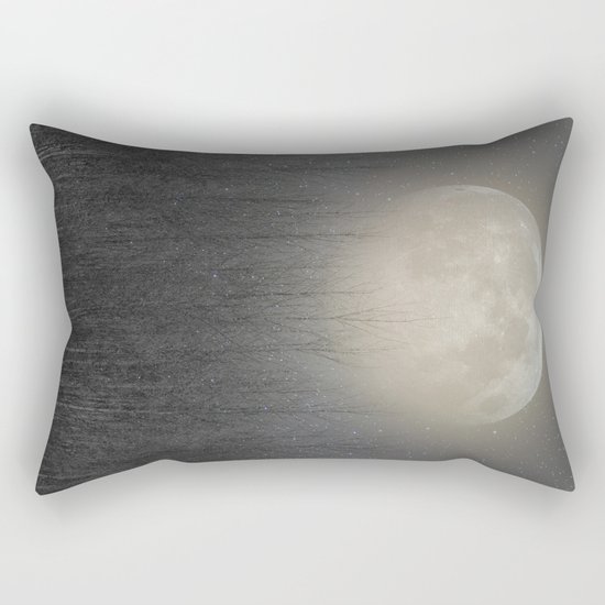 The Moon Shines Bright II Rectangular Pillow