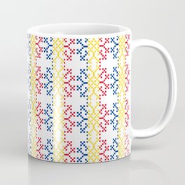 Romanian Flag - Embroidery No. 2 Coffee Mug