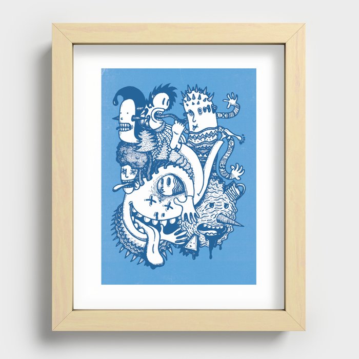 ILLOGICAL MADNESS Recessed Framed Print