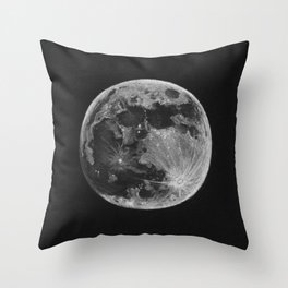 Full Moon Throw Pillow