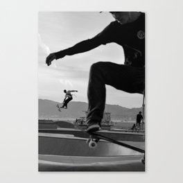Skate Soaring Canvas Print