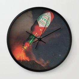 Lost in the Sauce Wall Clock