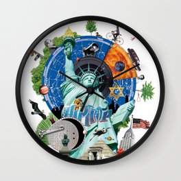 Alternative New York Wall Clock