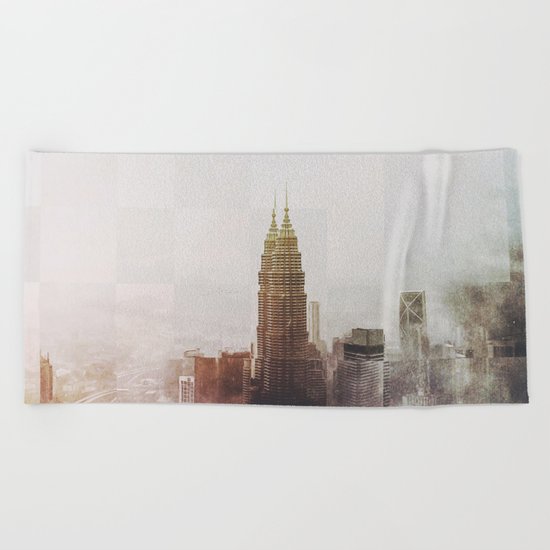 Fractions A43 Beach Towel