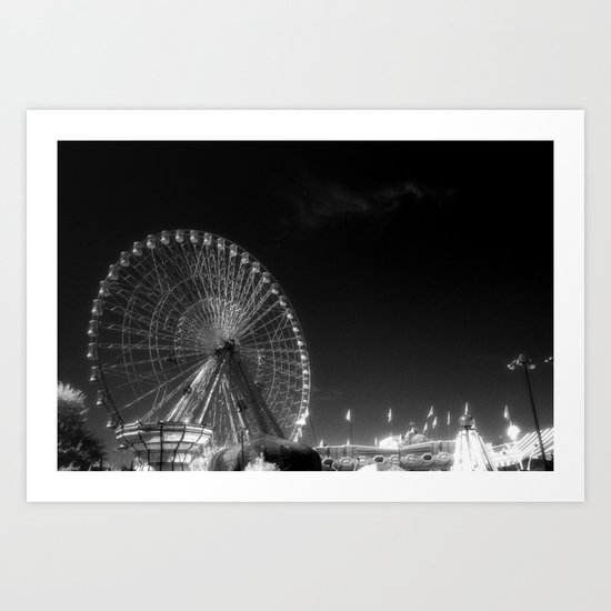 State Fair of Texas Ferris Wheel Art Print