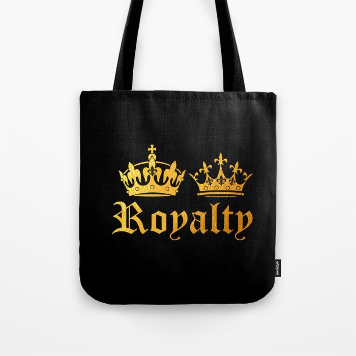 Royal King & Queen Tote Bag