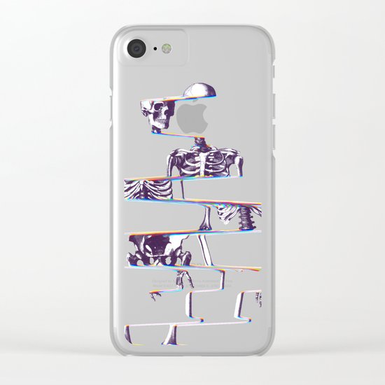 Skeleton Clear iPhone Case