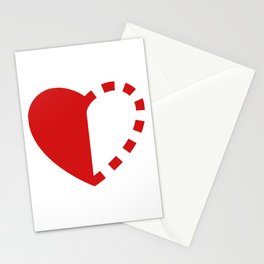Micah Mason Foundation Red Heart Stationery Cards