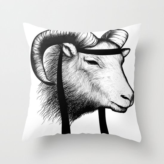 RAMbo Throw Pillow