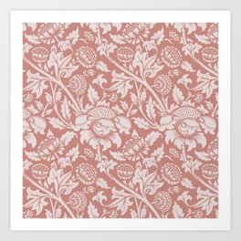 Vintage Floral 42 Art Print