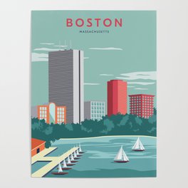 Boston Print Poster