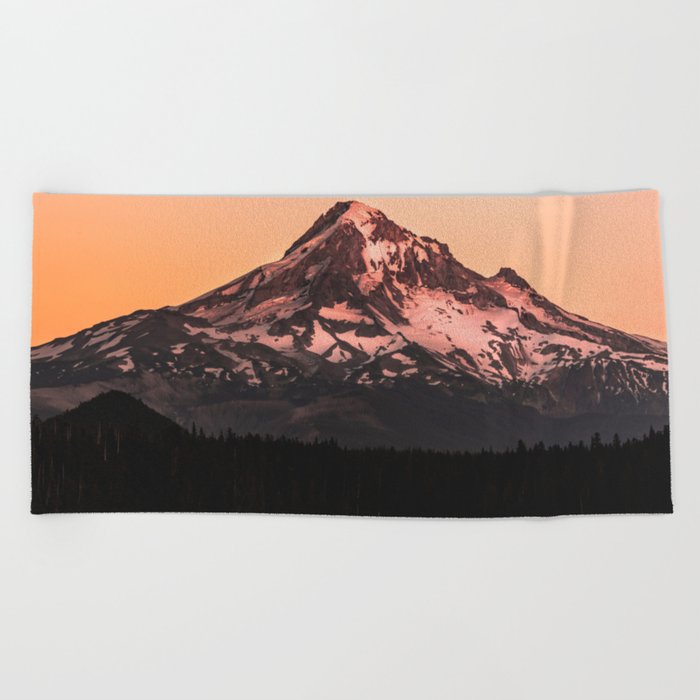 Mt Hood Adventure 102 365 Nature Photography Beach Towel By Cascadia