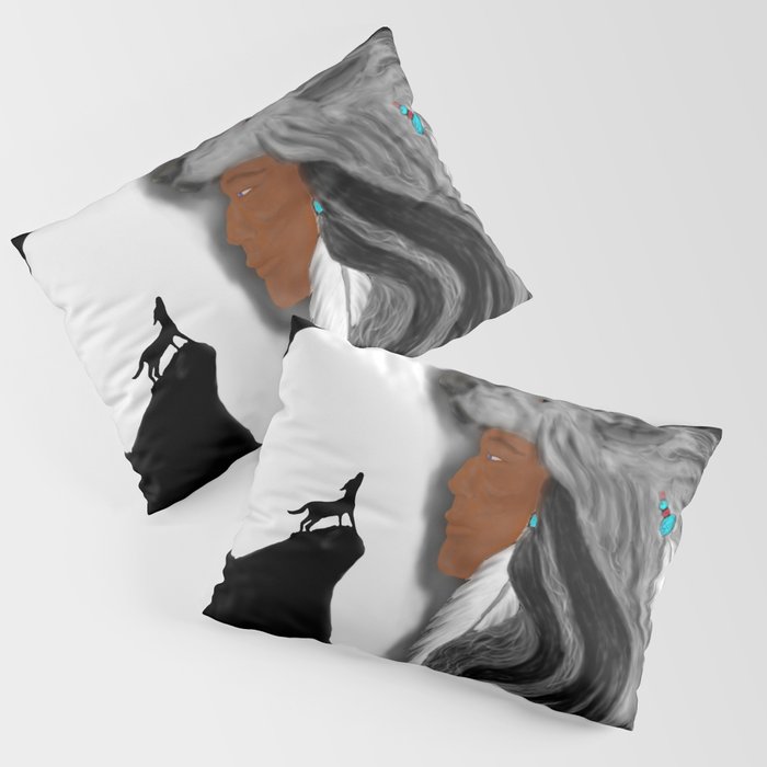 Coyote Moon Pillow Sham