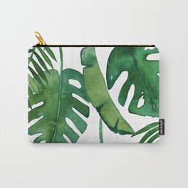 Tropical Greenery Carry-All Pouch