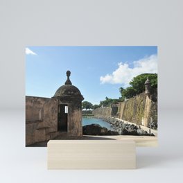 San Juan,fortress Mini Art Print