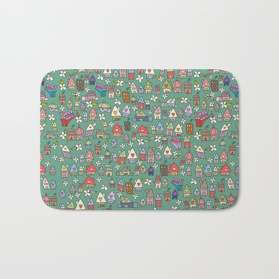 Houses - eco Bath Mat