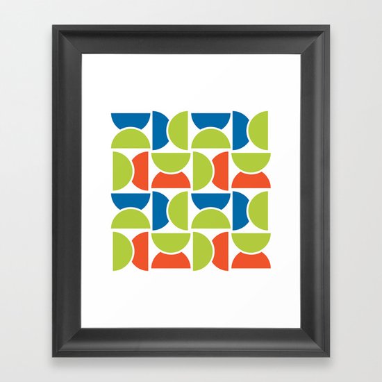 Lime Squeeze Framed Art Print