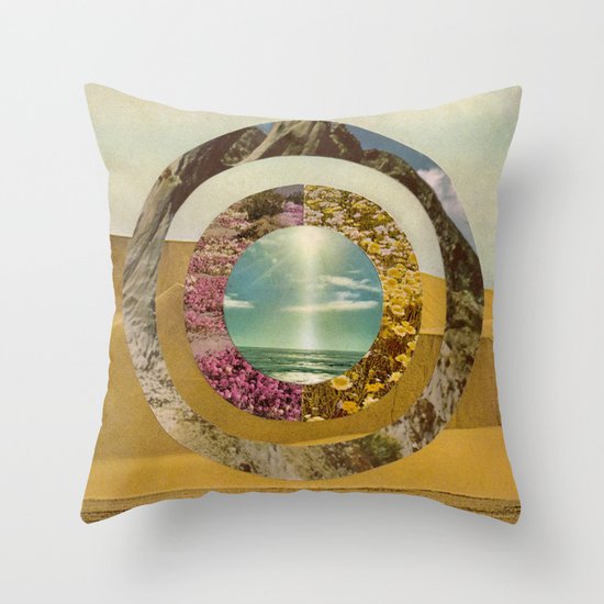 Nature Scene Throw Pillow