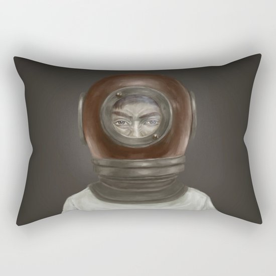 self portrait Rectangular Pillow