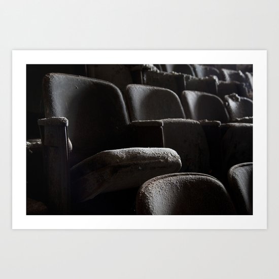 Theater Seats Art Print