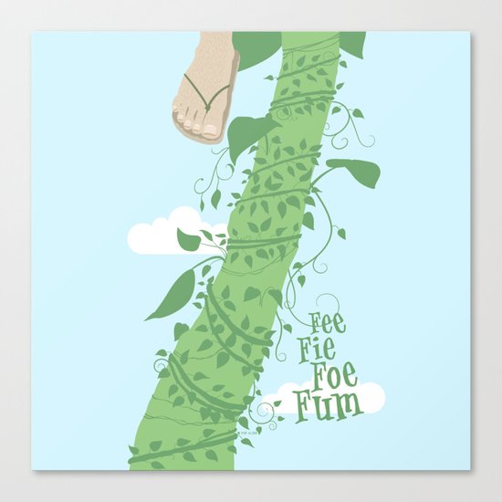 Fee Fie Foe Fum ! Canvas Print
