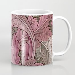 Acanthus Red Grey Coffee Mug