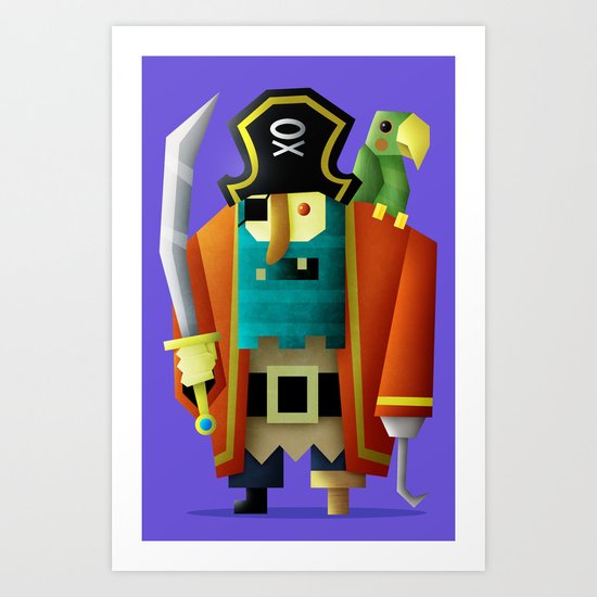 Bluebeard Art Print