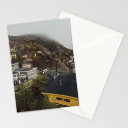 Foggy Day in The Battery, St. John's, Canada Stationery Cards