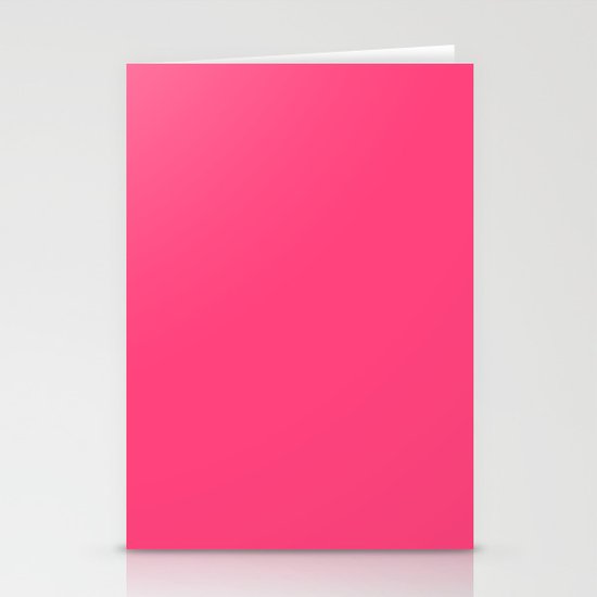 Intensively Pink Stationery Cards