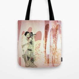 Pink Fair Lady Tote Bag