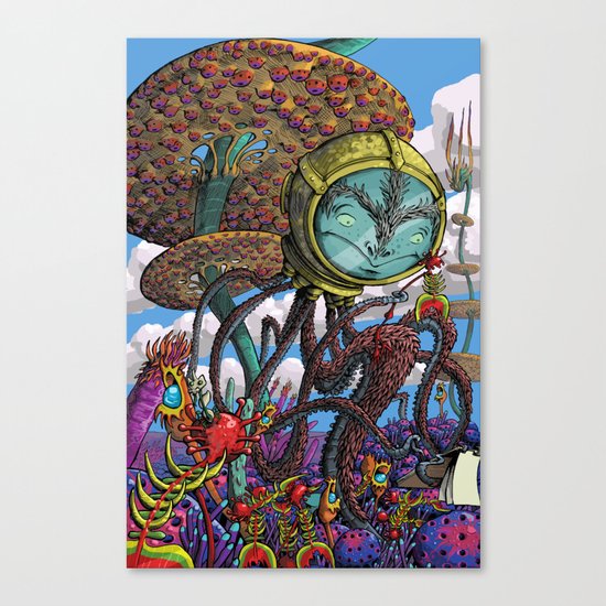 Otherworldly Ecologist Canvas Print