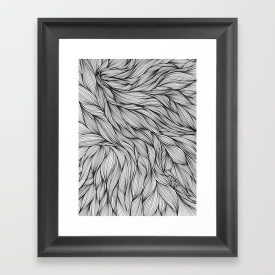 Pin in a Hairstack Framed Art Print