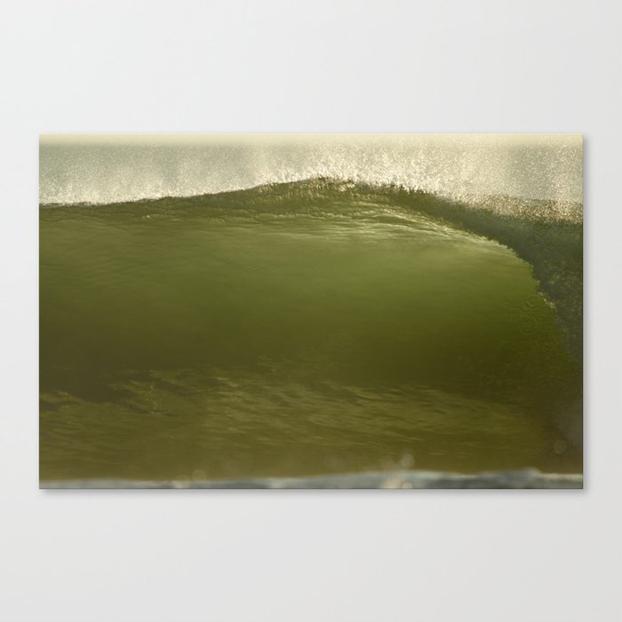 Verde Tubo Canvas Print