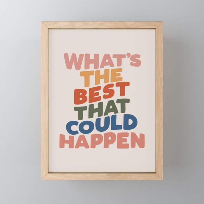 Framed Mini Art Print
