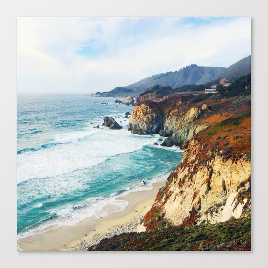 California Coast Canvas Print