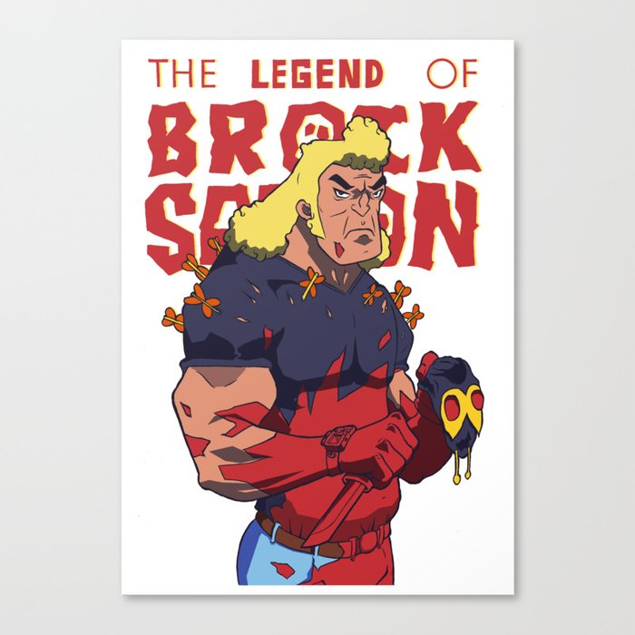 The Legend of Brock Samson Canvas Print