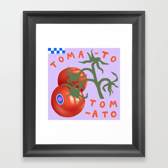 Tomato Tomato Framed Art Print