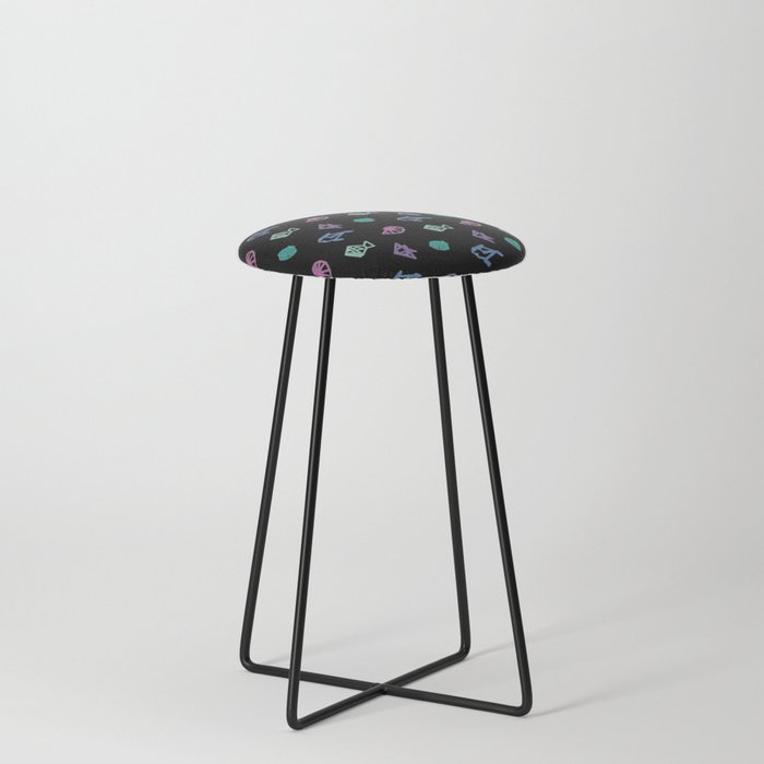 NeonFish Counter Stool