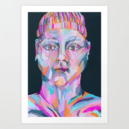 neon print  Art Print