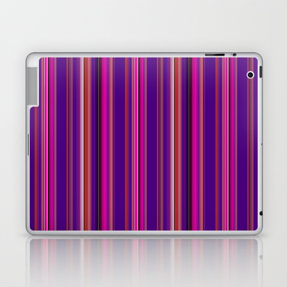 Serape Striped Textile Pattern Latinx Laptop & iPad Skin