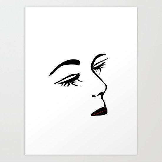Vamp Art Print