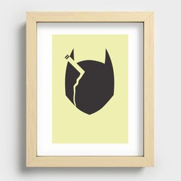 The pencil trick Recessed Framed Print