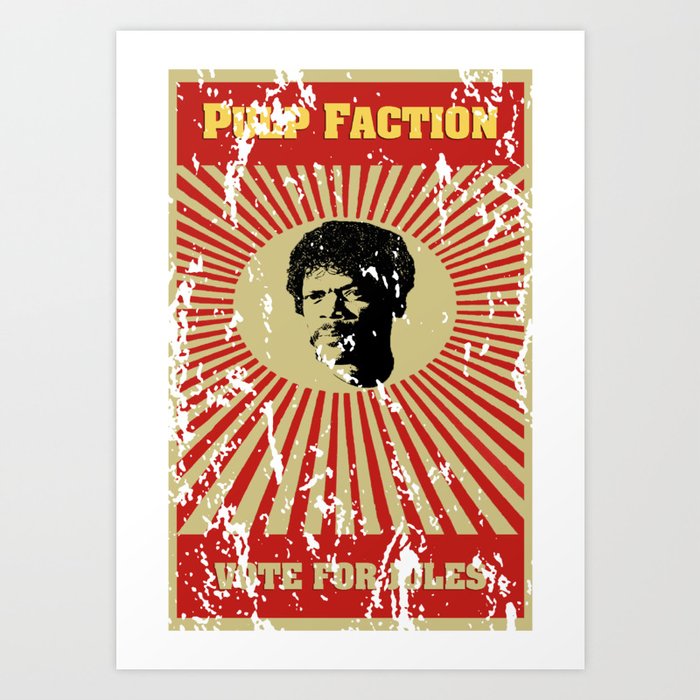 Pulp Faction: Jules Art Print