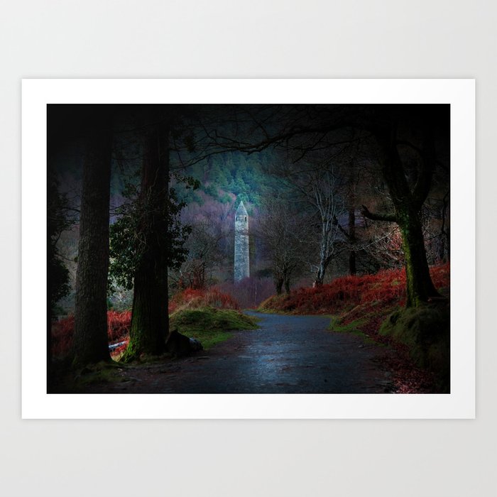 County Wicklow Ireland Fairytale Land Woodland Photography Art Print