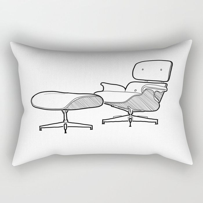 Rectangular pillows shop for chairs