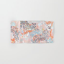 Colorful Wild Cats Hand & Bath Towel