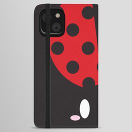Ladybug block iPhone Wallet Case