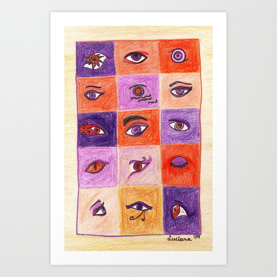 Fifteen Art Print