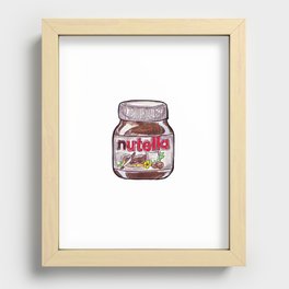 Nutella Recessed Framed Print