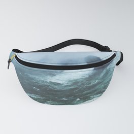 From below where all the water falls, Niagara 03 Fanny Pack